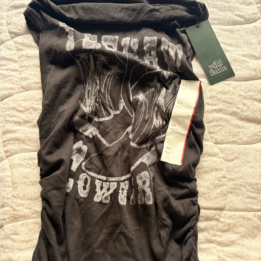 Wild Fable Black Star Graphic Tank